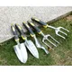 Garden Tools Set Aluminum Gardening Work Kit with Soft Rubber Ergonomic Handle Hand Tools Succulent