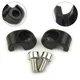 2 PCS Bike Bicycle Fork Brake Housing Buckle Brake Cable Hose Clamp Cable Guide Disc Brake Housing