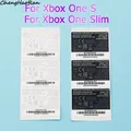 Étiquettes autocollantes noires et blanches pour manette sans fil Xbox One S/ Xbox One Slim 5