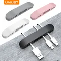 Uting-Clips de câble en silicone support de charge USB organisateur de câbles gestion de câbles