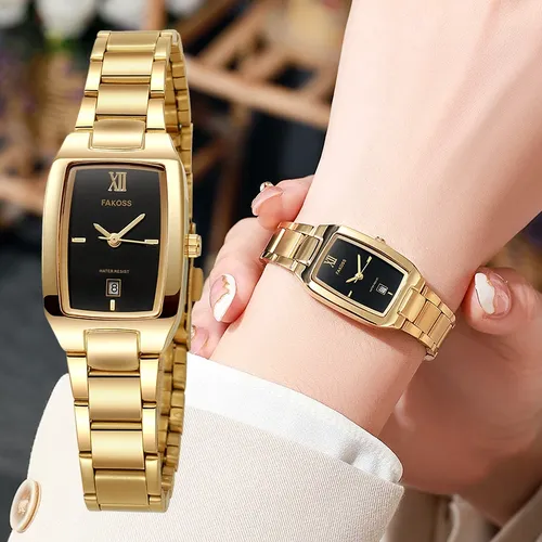 WWOOR montre pour femme élégante mode acier inoxydable étanche dames montre-Bracelet à Quartz Bracelet de luxe montres Date Reloj mujer