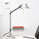 Lampadaire LED Réglable au Design Nordique Rétro Argenté Luminaire Décoratif d'Nik Idéal pour une