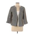 Coldwater Creek Jacket: Short Gray Jackets & Outerwear - Women's Size 6