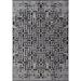 Black Rectangle 3'3" x 6'7" Area Rug - Orren Ellis Rectangle Albaro Rectangle 4' X 5'11" Cotton Indoor/Outdoor Area Rug Metal | Wayfair