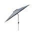 Arlmont & Co. Outdoor Double Top Round Patio Cantilever Umbrella in Gray | Wayfair F786B49841BF4354A0EAA9816BBE9953