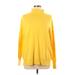 M Magaschoni Wool Pullover Sweater: Yellow Color Block Sweaters & Sweatshirts - Women's Size Medium