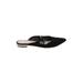 Banana Republic Mule/Clog: Black Solid Shoes - Women's Size 7 1/2 - Pointed Toe