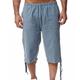 Homme Short Short en lin Short d'été Short de plage Pantalons Capri Cordon Taille elastique Poche avant Plein Confort Respirable Extérieur du quotidien Sortie Mélange de Lin Coton Mode Vêtement de