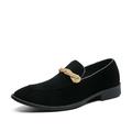 Homme Mocassins et Slip On Chaussures en daim Chaussures habillées Entreprise Britanique Mariage Soirée Evénement Fête de la St. Patrick Daim Respirable Antidérapantes Mocassins Noir Bleu Marron