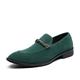 Homme Mocassins et Slip On Chaussures en daim Chaussures habillées Entreprise Britanique Mariage Soirée Evénement Fête de la St. Patrick Daim Respirable Antidérapantes Mocassins Noir Bleu Marron