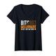 Damen Zukünftiger Krypto-Magnat Bitcoin Crypto Millionaire T-Shirt mit V-Ausschnitt