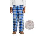 Men's Loungewear Pajama Pants Plaid Pants Lounge Pants Grid / Plaid Warm Soft Home Bed Spa Flannel Warm Pocket Elastic Waist Winter Black Red