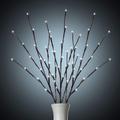 Led Branch Light Battery Operated Lighted Branch Vase Filler Willow Tree Artificial Little Twig Power Brown 30 Inch 20 LED for Home Wedding Party Romantic Decoration