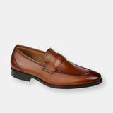 Thomas and Vine Bishop Apron Toe Penny Loafer - Brown - 9.5