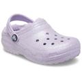 Crocs Crocs Childrens/Kids Classic Glitter Clogs (Lavender) - Purple - 12