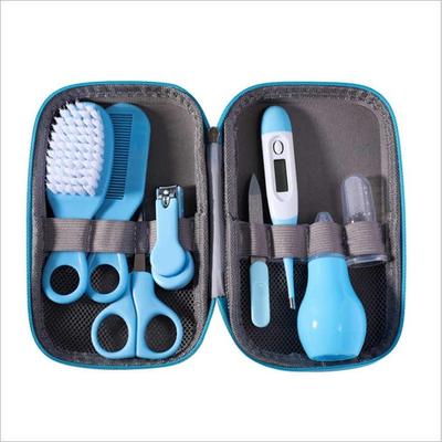 Vigor High Quality Baby Grooming Kit Safety Care Set With Nail Scissors Nail Infant - Blue