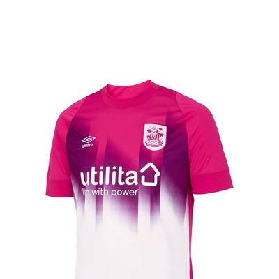 Umbro Huddersfield Town AFC Childrens/Kids 22/23 Third Jersey - Pink - 9
