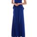 Issue New York Cutout Overlay Gown - Blue