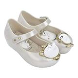 Melissa Mini Melissa Pearl Mini Ultragirl Beauty And The Beast - White - 10