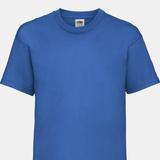 Fruit of the Loom Fruit Of The Loom Childrens/Kids Little Boys Valueweight Short Sleeve T-Shirt (Pack of 2) (Royal) - Blue - 1