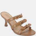 Journee Collection Women's Kristina Pumps - Brown - 8.5