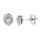 Vir Jewels 1/10 cttw Stud Earrings For Women, Round Lab Grown Diamond Stud Earrings In .925 Sterling Silver, Prong Setting: Diamonds: 20: 1/4" H x 1/4" W - Grey