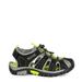 Regatta Childrens/Kids Westshore Sandals - Black/Lime Green - Black - 2