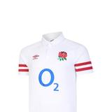 Umbro England Rugby Mens 22/23 Classic Home Jersey - White - XXL