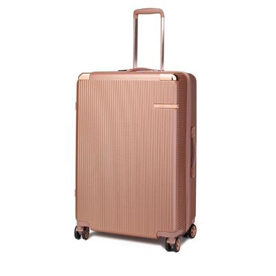 MKF Collection by Mia K Tulum 26.5â€� Extra Large Check-In Spinner With TSA Security Lock - Pink