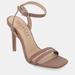 Journee Collection Women's Yevva Pumps - Brown - 8