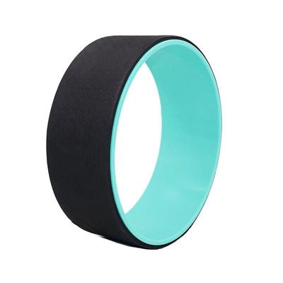 Vigor High Quality Yoga Wheel Non Slip Fitness Colorful Gym Exercise Back Pain Stretch - STYLE: INNER GREEN+OUTER BLACK