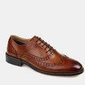 Thomas and Vine Thomas & Vine Franklin Wide Width Wingtip Oxford - Brown - 11