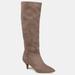 Journee Collection Journee Collection Women's Tru Comfort Foam Extra Wide Calf Vellia Boot - Brown - 9.5