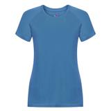 Fruit of the Loom Fruit Of The Loom Ladies/Womens Performance Sportswear T-Shirt (Azure Blue) - Blue - XS