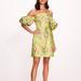 Marchesa Notte Alex Mini Dress - Spring Green Multi - Green