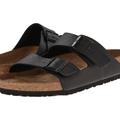 Birkenstock Arizona Birko-Flor Black Sfb Medium/Narrow Sandal - Black