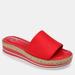 Journee Collection Journee Collection Women's Tru Comfort Foam Rosey Sandal - Red - 11