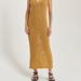 Crescent Emma Weave Maxi Dress - Gold