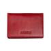 Breed Breed Porter Genuine Leather Bi-Fold Wallet - Red