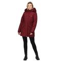 Regatta Womens/Ladies Samiyah Insulated Parka - Claret Red - Red - 4