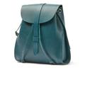 THE DUST COMPANY Leather Backpack Jade Tribeca Collection - Blue