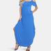 White Mark Women's Lexi Maxi Dress - Blue - M