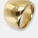 Etrusca Gioielli Hammered Graduated Band Ring - Gold - 8.5