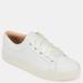 Journee Collection Women's Tru Comfort Foam Kinsley Sneaker - White - 9.5