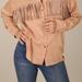 Anna-Kaci Dotted Fringe Detail Shirt - Pink