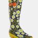 Regatta Womens/Ladies Orla River Floral Galoshes Boot - Black - UK 6 / US 8