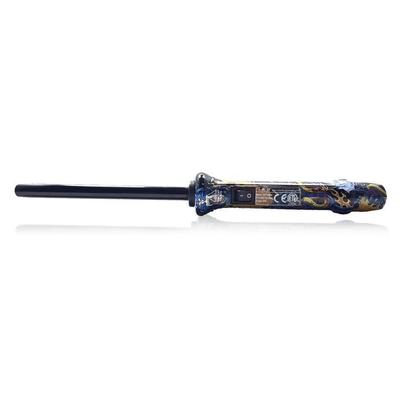 ISO Beauty Black Dragon Tattoo Clipless 13mm Tourmaline-Infused Ceramic Pro Curling Wand