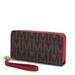 MKF Collection by Mia K Danielle Milan M Signature Wallet Wristlet - Red