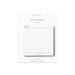 Cloth & Paper Urgent Sticky Notes | Refreshed Design - White