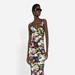 dolce_and_gabanna Charmeuse Slip Dress Nocturnal Flower Print - White